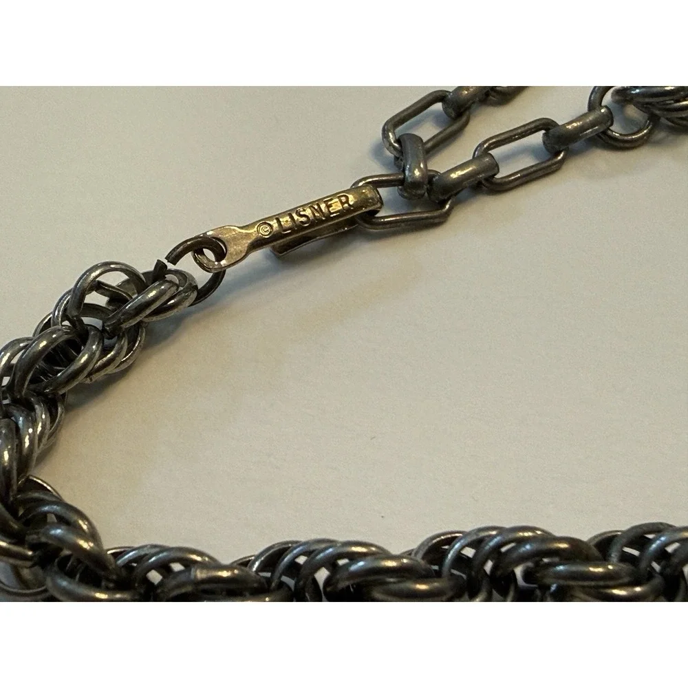 VTG LINSER Twisted Chain Necklace 18